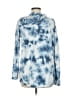 Theo & Spence Tie-dye Blue Pullover Sweater Size M - photo 2