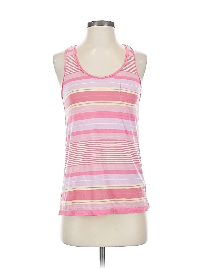 Pre-owned American Eagle Outfitters Tank Top Pink Halter Neckline Tops
