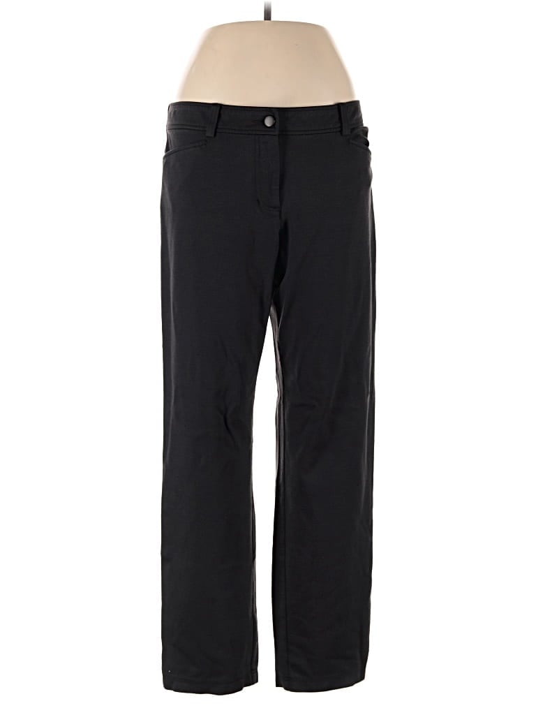 Pre-owned Eileen Fisher Casual Pants In Black