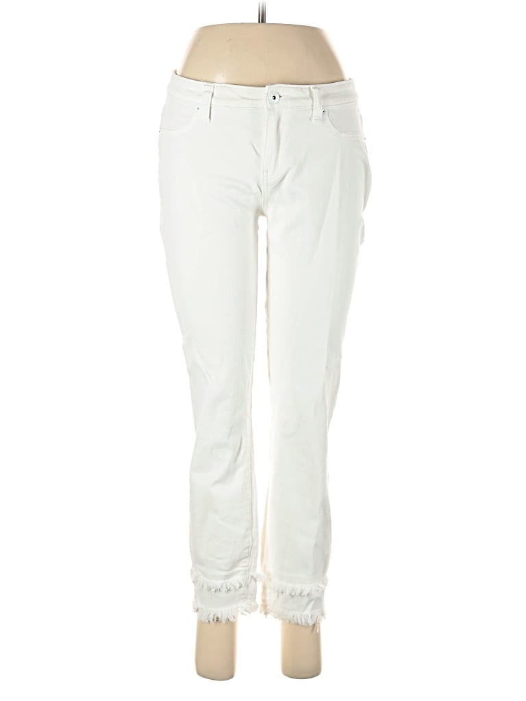 Pre-owned Lila Ryan Jeans In White