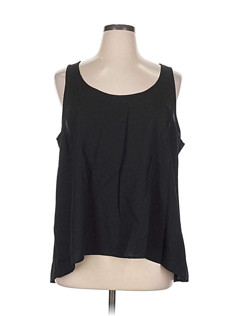 Pre-owned Torrid Sleeveless Blouse In Black