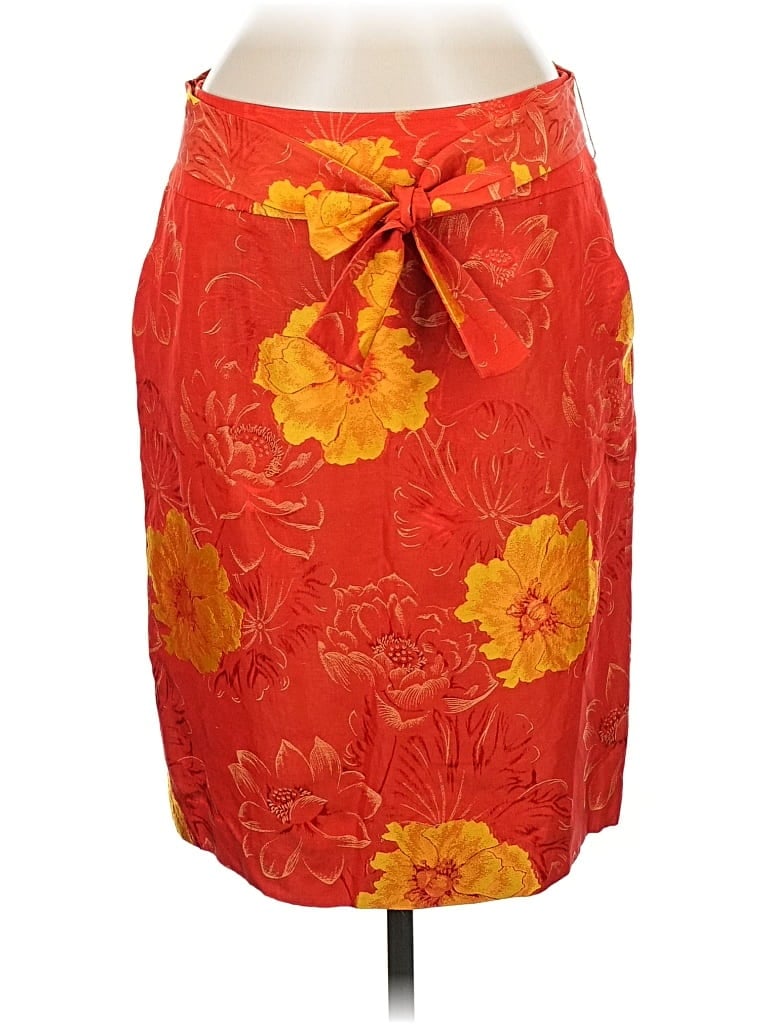 Click to view more detailed imagery on our partner's website Pre-owned Talbots Casual Skirt In Orange