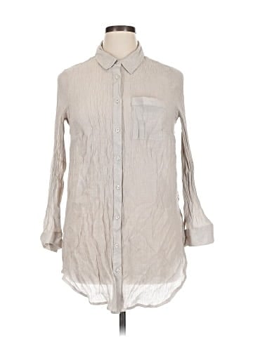 Indigo Rose Long Sleeve Blouse (view 1)