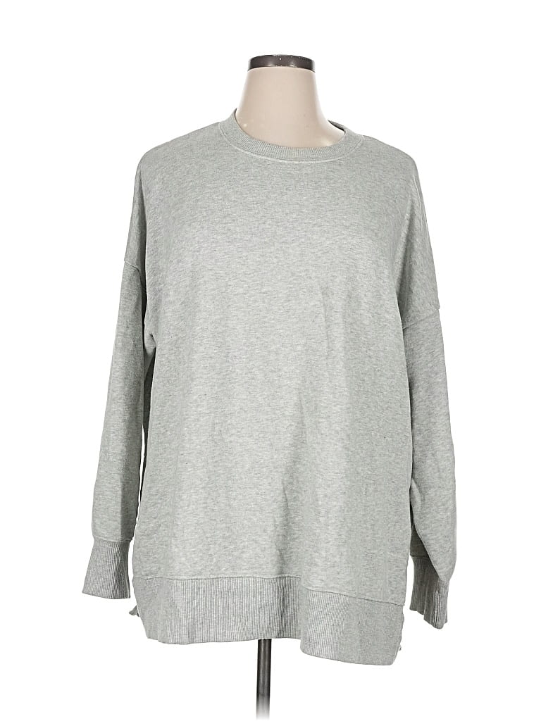 Pre-owned Aerie Sweatshirt In Gray