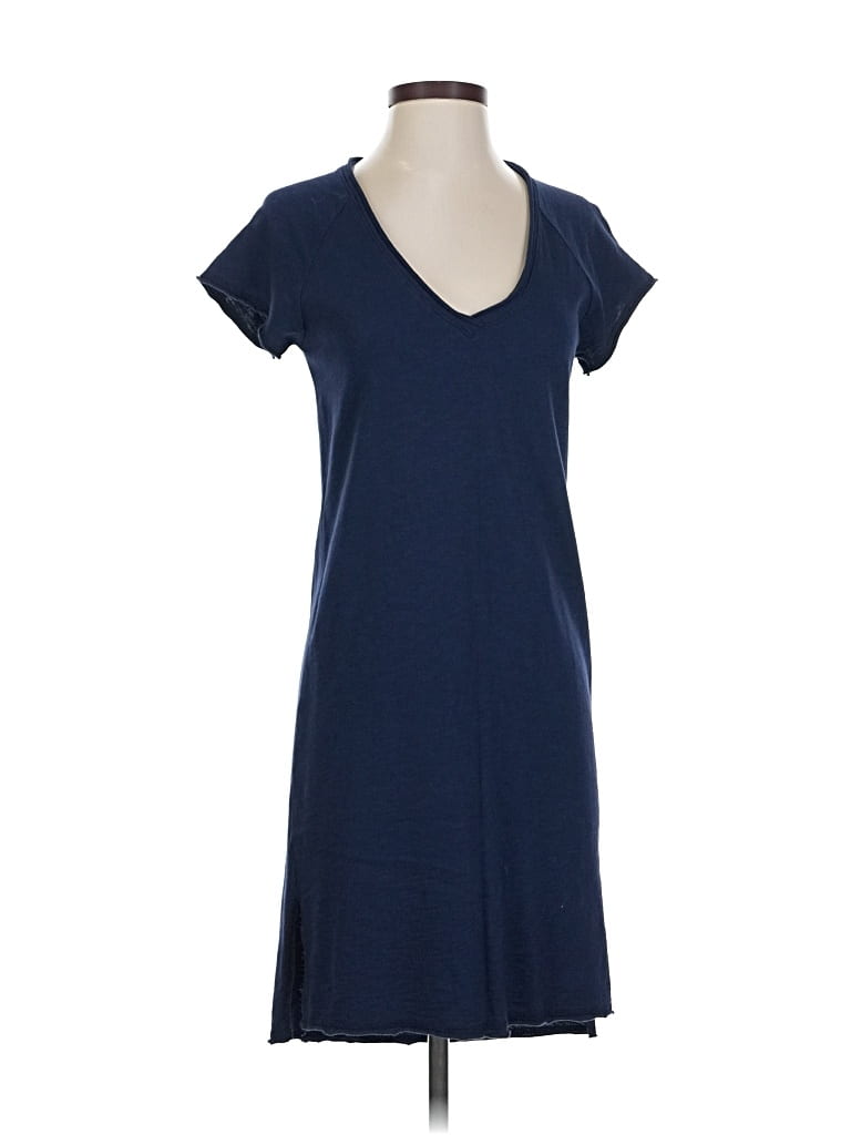 Pre-owned Nation Ltd. By Jen Menchaca Casual Dress In Blue
