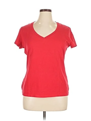 New York & Company Short Sleeve T-Shirt (view 1)