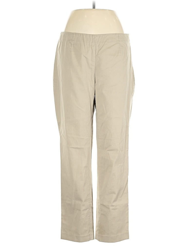 Pre-owned Jjill Casual Pants In Brown