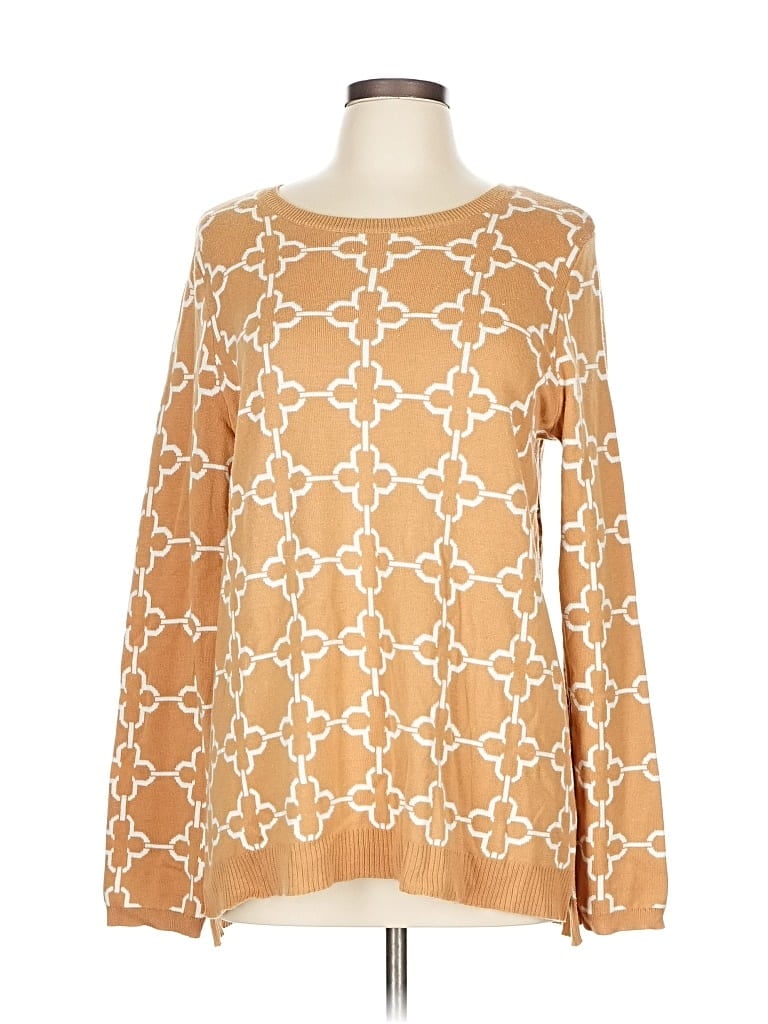 Click to view more detailed imagery on our partner's website Pre-owned Charter Club Pullover Sweater In Orange