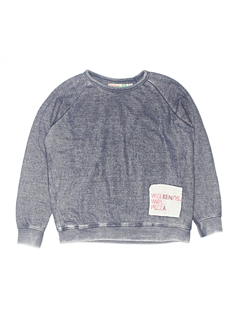 Pre-owned Vintage Havana Kids' Sweatshirt In Blue