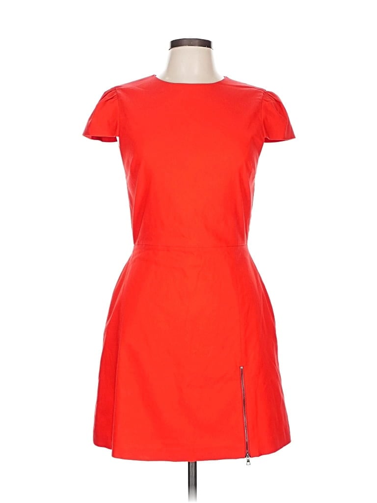 Pre-owned Alice And Olivia Alice + Olivia Casual Dress In Red
