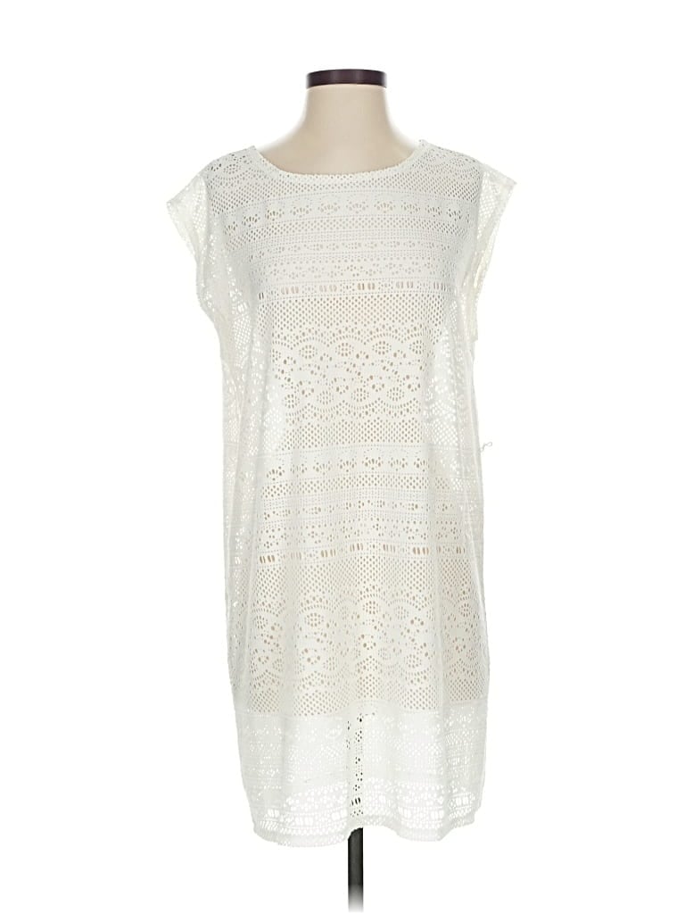 Pre-owned Merona Casual Dress In White