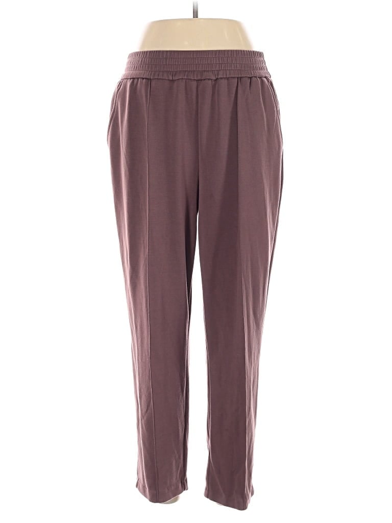 Pre-owned Maison D' Amelie Casual Pants In Burgundy