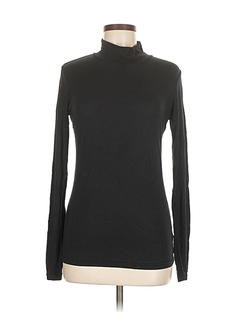 BUFFALO BY DAVID BITTON Pre-owned Long Sleeve Turtleneck In Black
