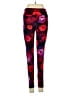 No Boundaries 100% Recycled Polyester Hearts Purple Red Leggings Size S - photo 2