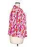 Emily Daniels Floral Pink 3/4 Sleeve Blouse Size XXL - photo 4