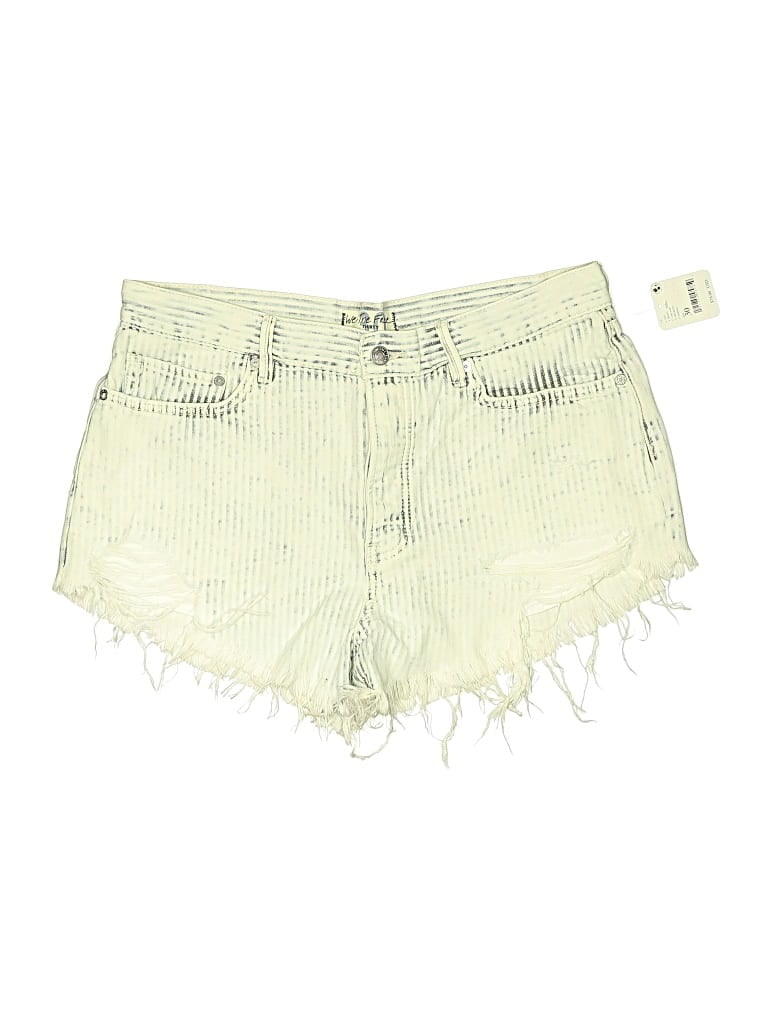 We The Free Denim Shorts In Green