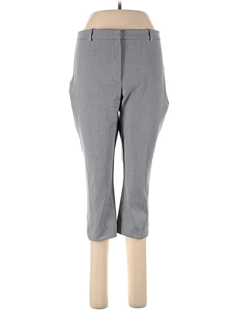 Pre-owned Abercrombie & Fitch Dress Pants In Gray