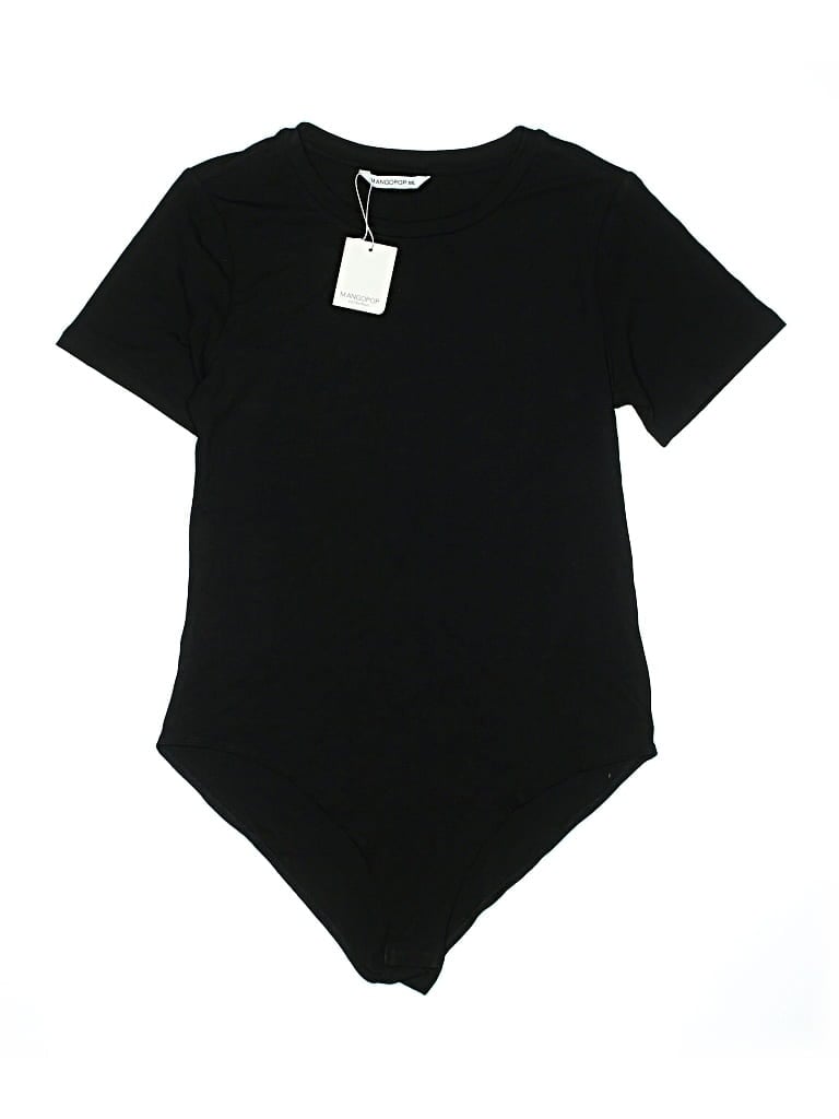 Pre-owned Mangopop Collection Bodysuit In Black