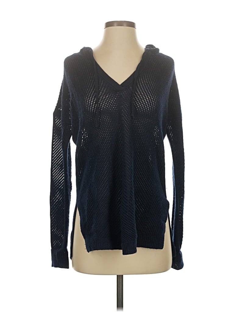 Pre-owned Autumn Cashmere Cashmere Pullover Sweater In Blue