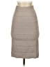 BCBGMAXAZRIA Chevron-herringbone Gray Casual Skirt Size S - photo 1