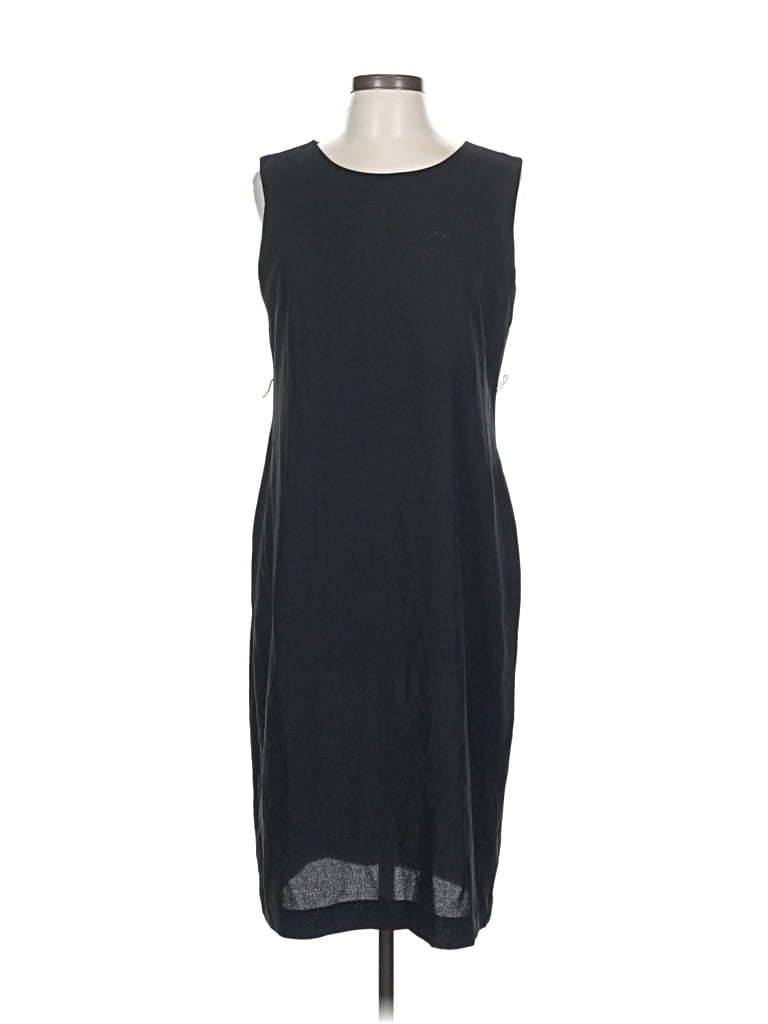 Pre-owned Leslie Fay Casual Dress In Black