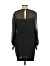 Albert Nipon Black Cocktail Dress Size 12 - photo 2