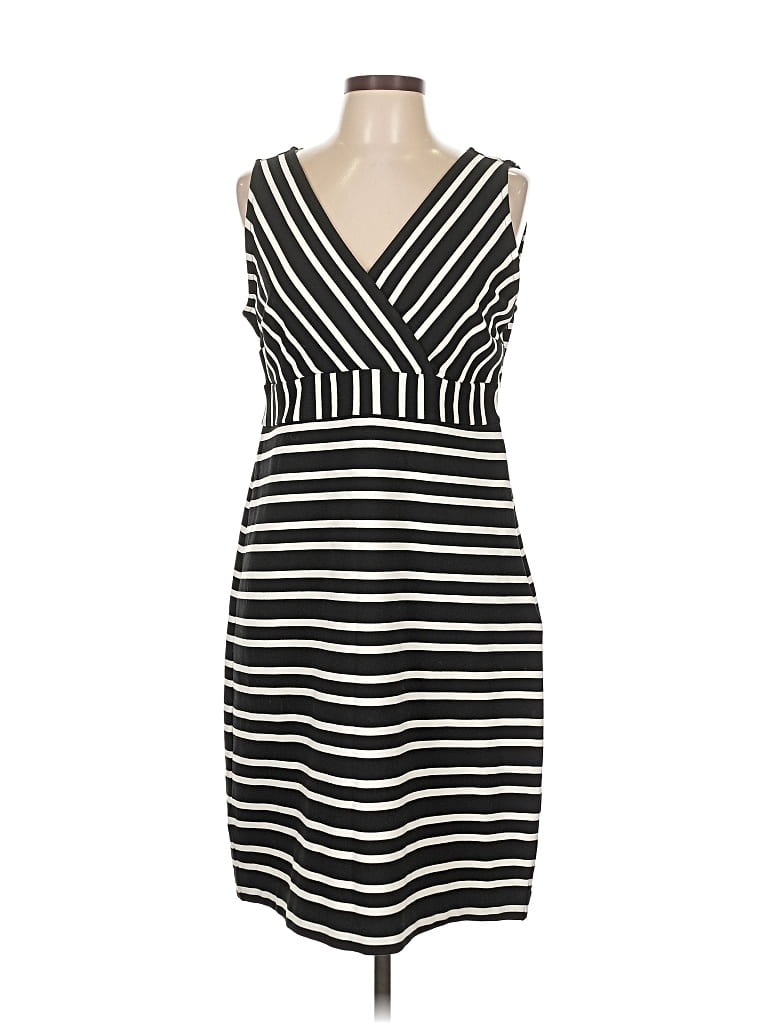 Pre-owned Ann Taylor Factory Casual Dress In Black