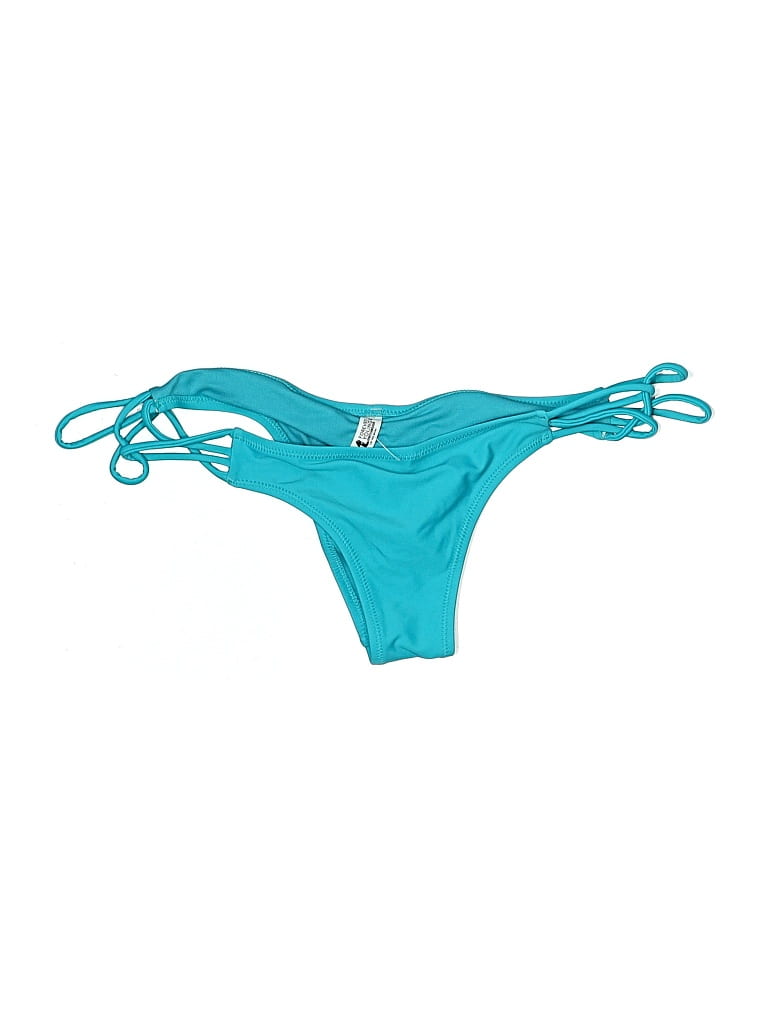Pre-owned Forever Young Swimsuit Bottoms In Blue