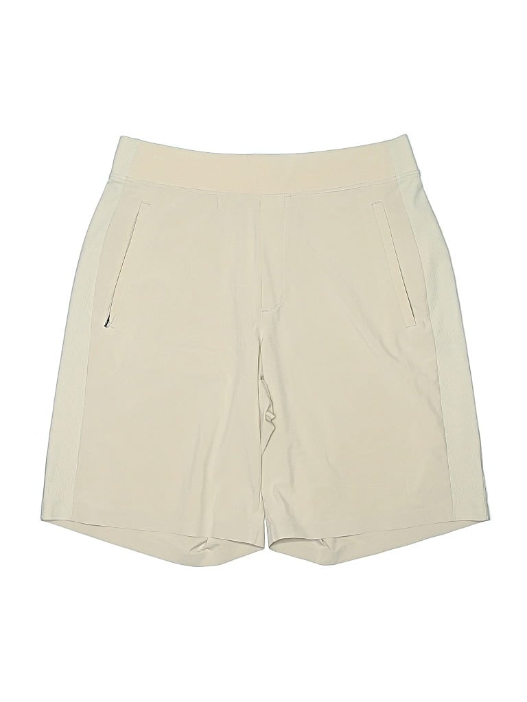 Pre-owned Athleta Athletic Shorts In White