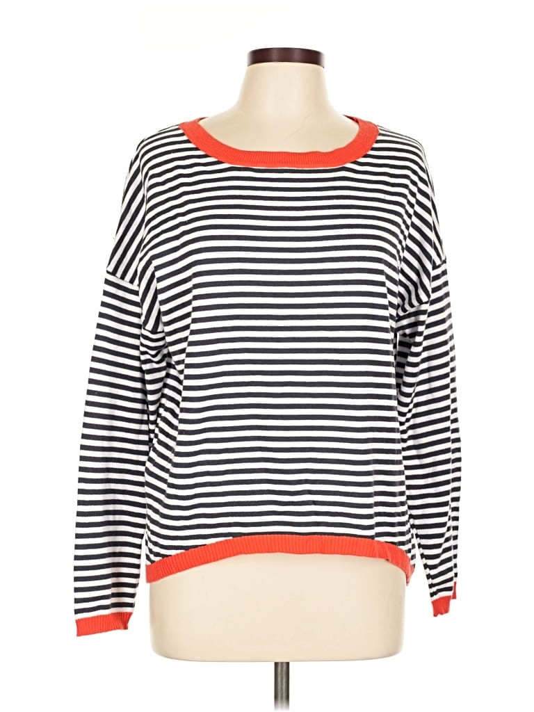 Pre-owned Unbranded Pullover Sweater In White