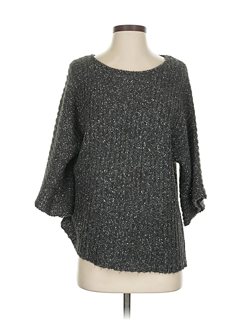 Pre-owned Velvet By Graham & Spencer Pullover Sweater In Gray
