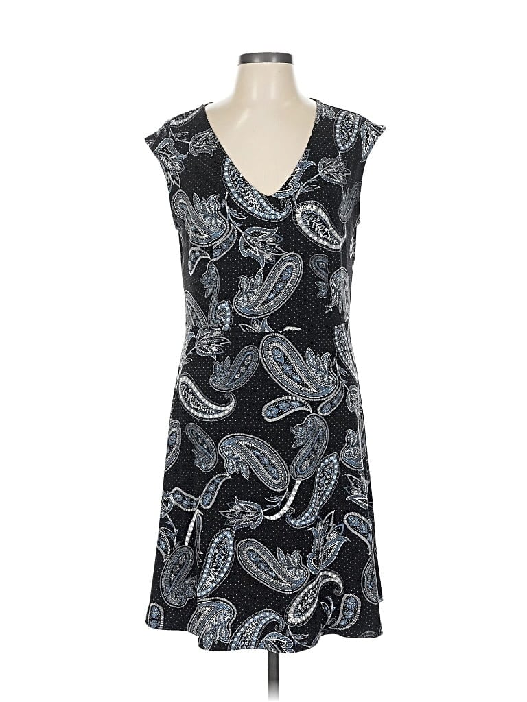 Pre-owned Ann Taylor Factory Casual Dress In Black