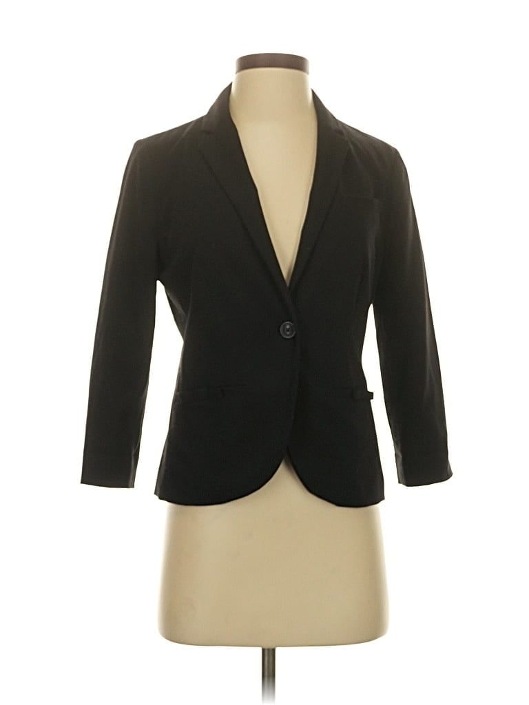 Pre-owned Lc Lauren Conrad Blazer Jacket In Black