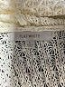 Flat White 100% Acrylic Ivory Cardigan Size L - photo 6