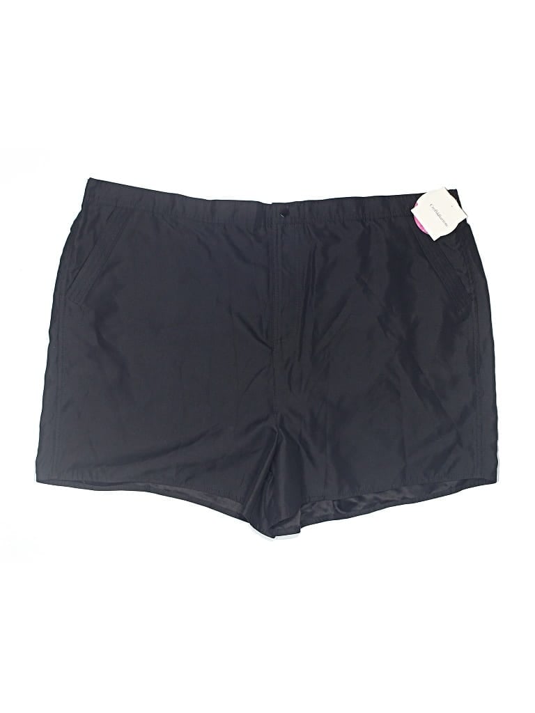 Pre-owned Croft & Barrow Board Shorts In Black