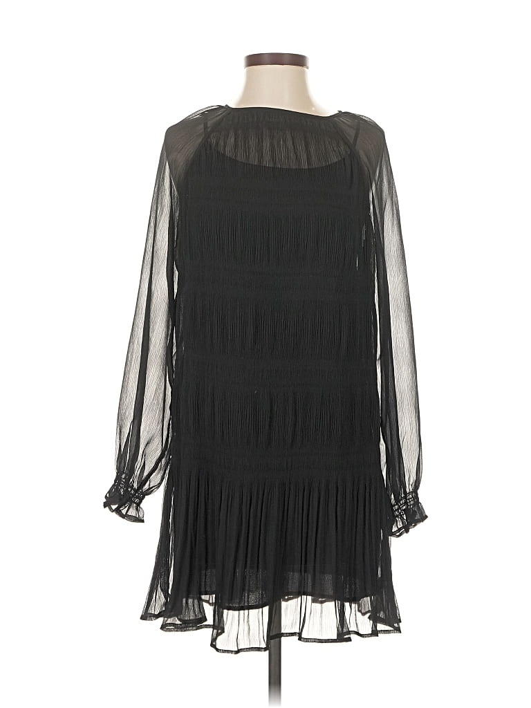 Pre-owned Mng Cocktail Dress In Black