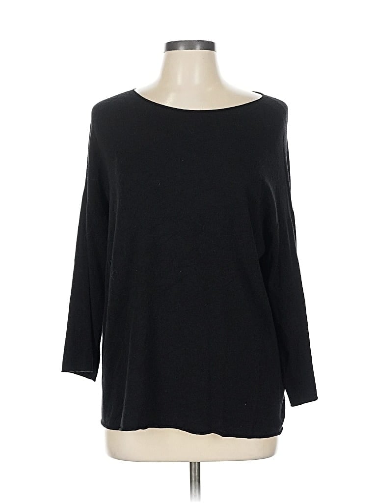 Click to view more detailed imagery on our partner's website Pre-owned Kontatto 3/4 Sleeve T-shirt In Black