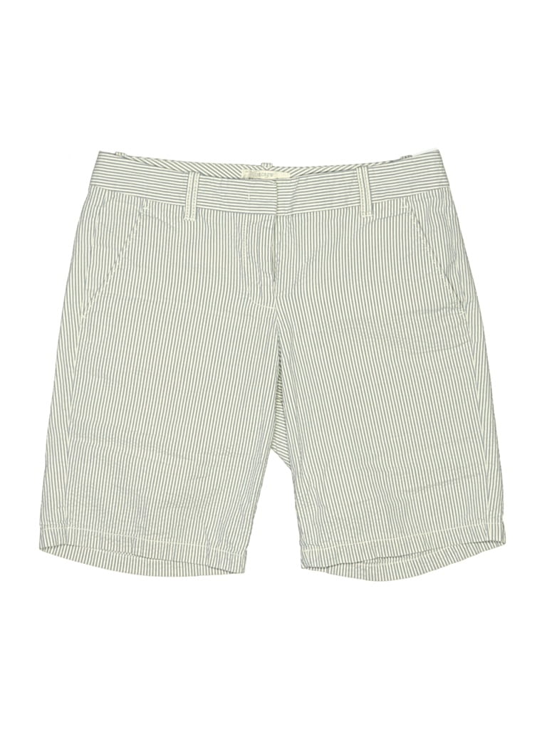 Pre-owned J.crew Factory Store Khaki Shorts In Blue