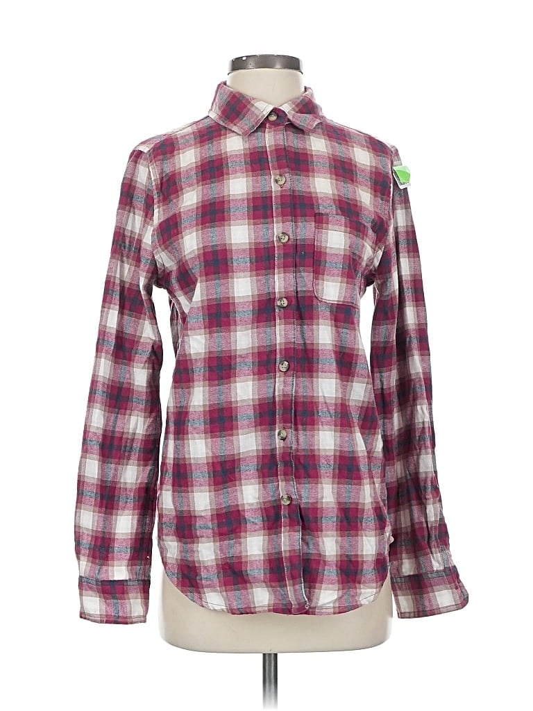 Click to view more detailed imagery on our partner's website Pre-owned Aéropostale Long Sleeve Button Down Shirt In Burgundy