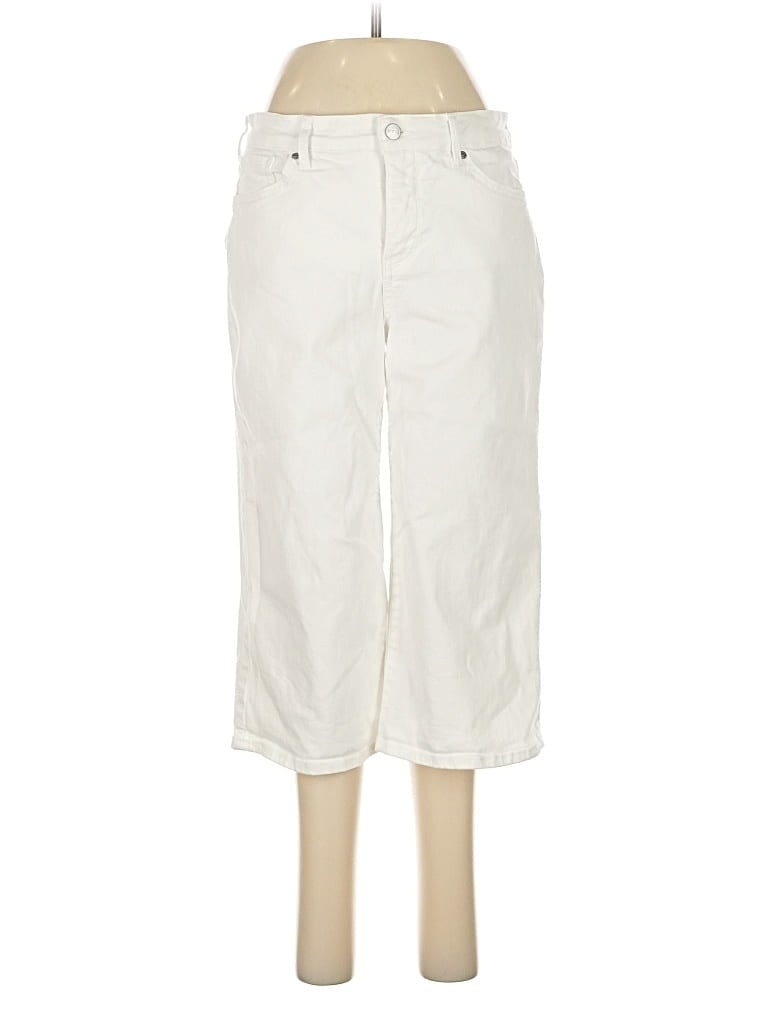 Pre-owned Nydj Casual Pants In White