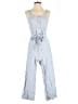 Everlane Stripes Blue Jumpsuit Size 00 - photo 1