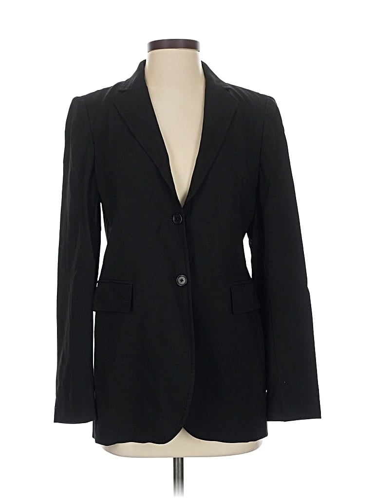 Pre-owned Brooks Brothers Wool Blazer Jacket In Black