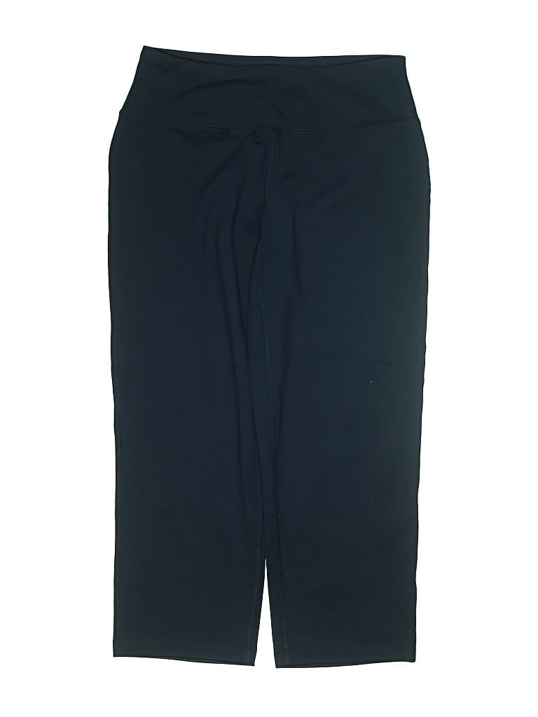 Pre-owned Lands' End Kids'  Active Pants In Blue