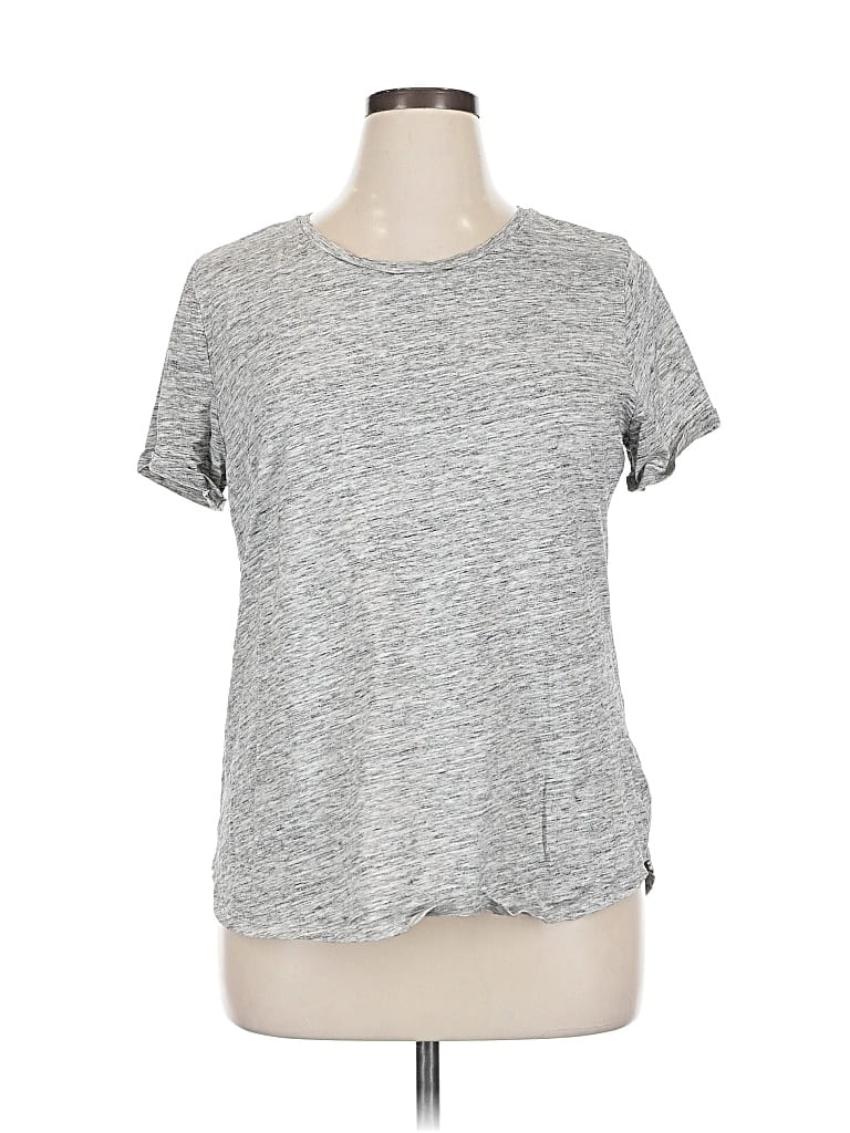Pre-owned Old Navy Short Sleeve T-shirt In Gray