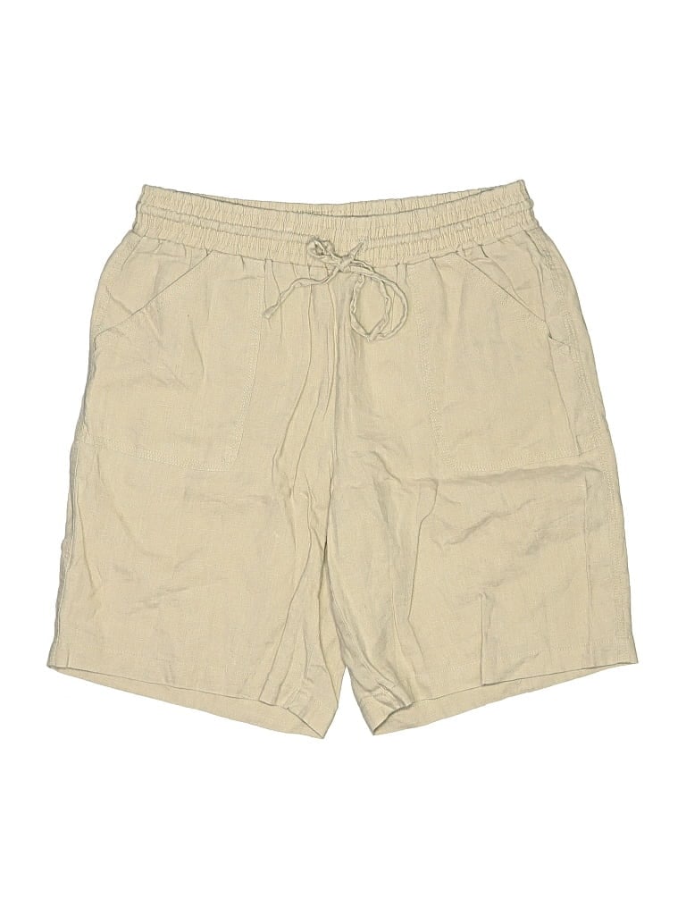 Pre-owned Neiman Marcus Khaki Shorts In Brown