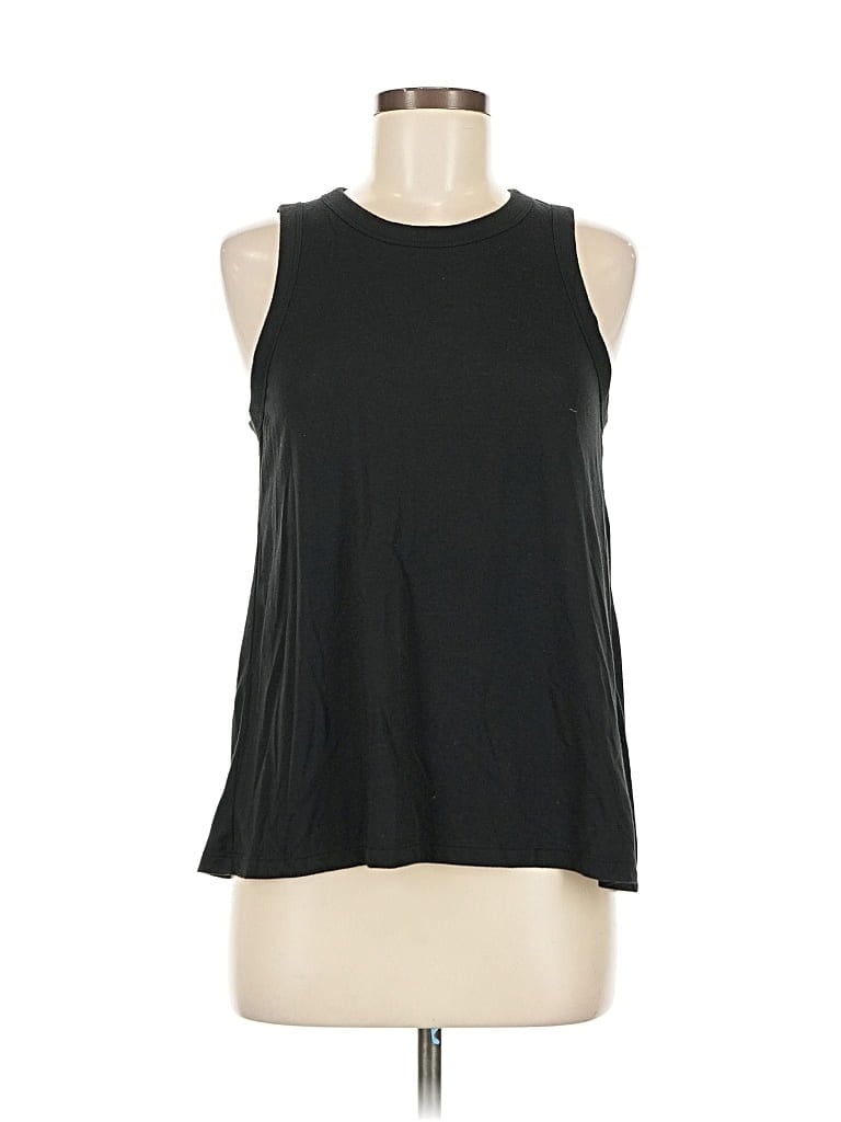 Pre-owned J.crew Factory Store Sleeveless T-shirt In Black