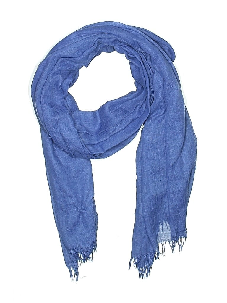 Click to view more detailed imagery on our partner's website Pre-owned Unbranded Scarf In Blue