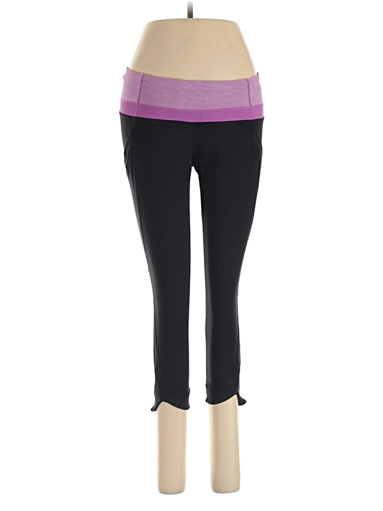 Pre-owned Lululemon Athletica Active Pants In Purple