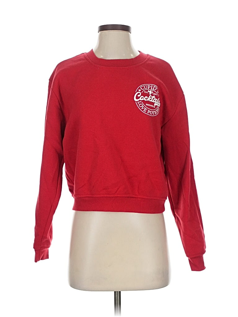 Pre-owned Better / Together Sweatshirt In Red