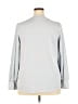 Unbranded 100% Polyester Gray Blue Long Sleeve Blouse Size XXL - photo 2